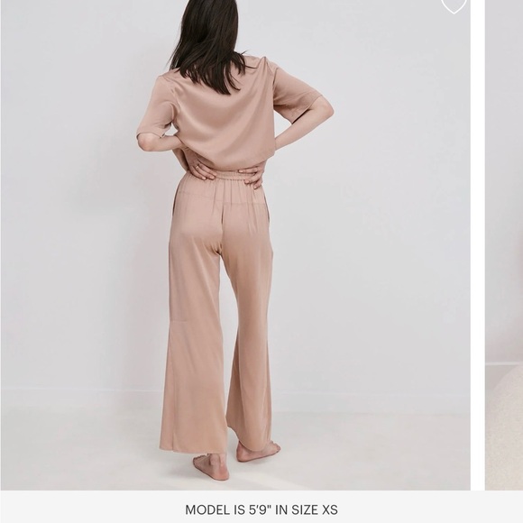 LUNYA Washable Silk Cropped Button Top (matching pieces also available) - Picture 6 of 16